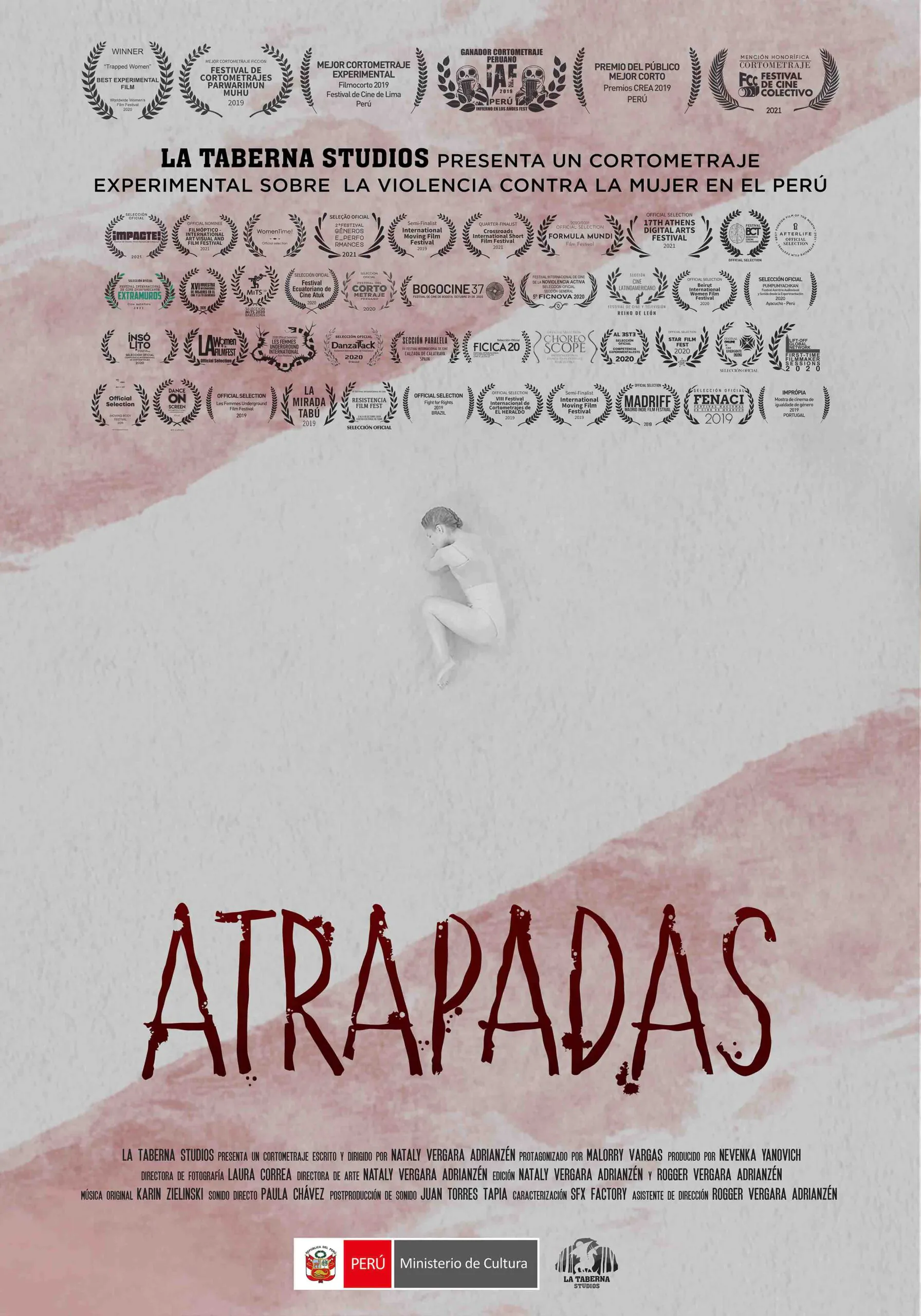 Atrapadas cortometraje feminista experimental Nataly Vergara