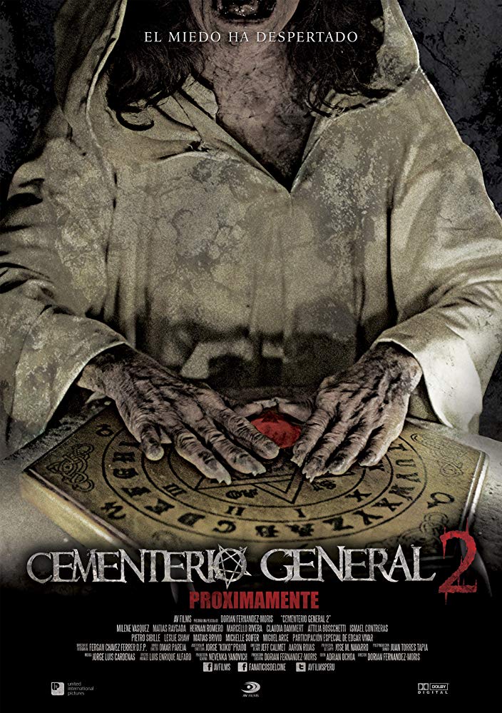 Cementerio General 2 Juego Siniestro terror peruano Netflix 2015