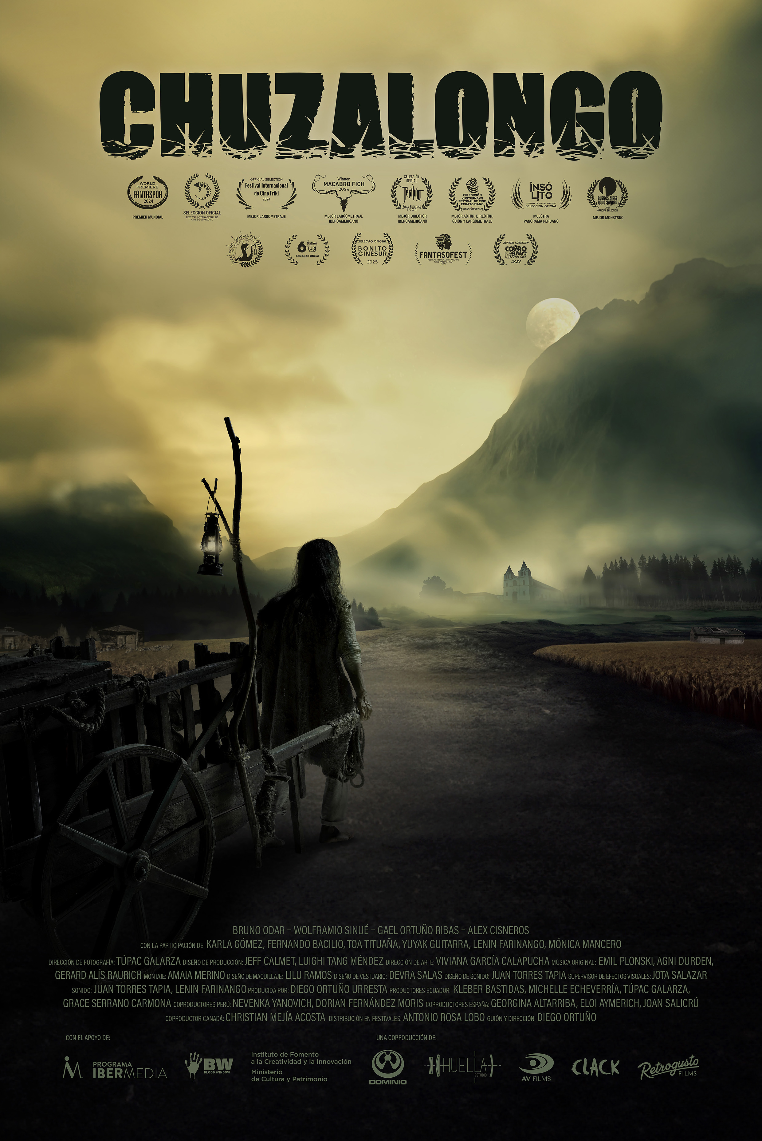 Chuzalongo El Hijo del Mal terror andino Netflix Ecuador Perú España Canadá